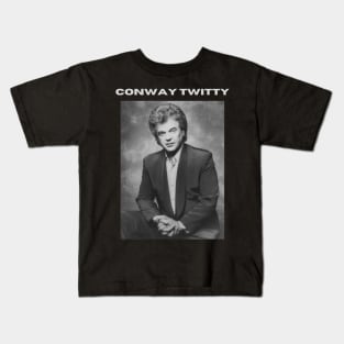 Conway Twitty Kids T-Shirt